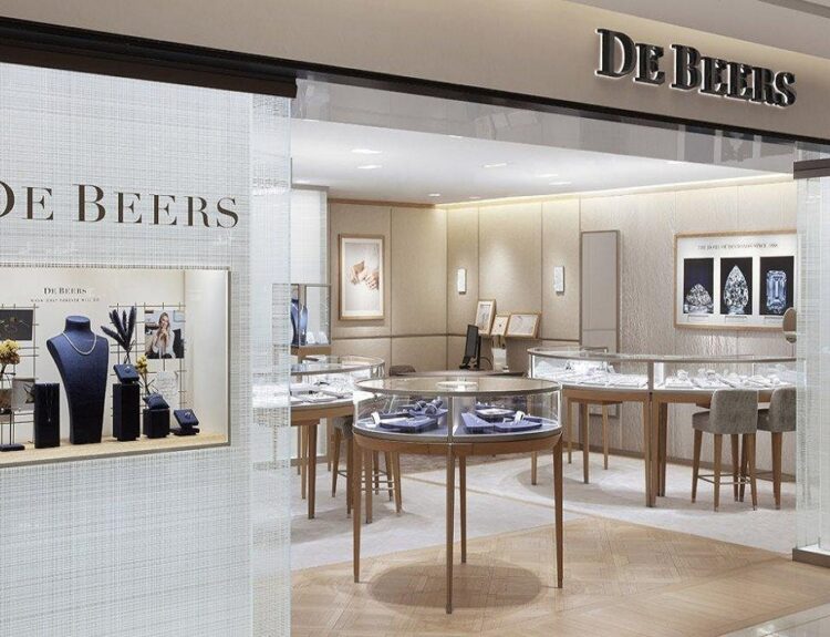 Κατάστημα διαμαντιών De Beers © www.debeers.co.uk