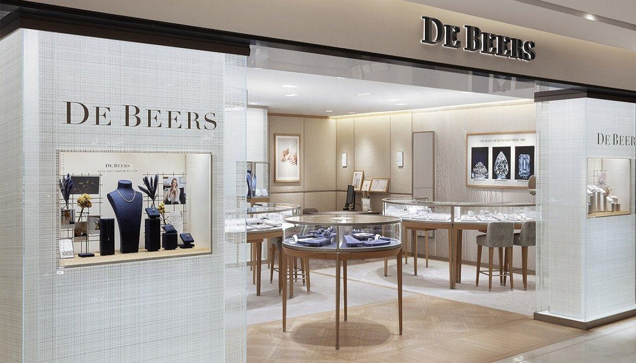 Κατάστημα διαμαντιών De Beers © www.debeers.co.uk