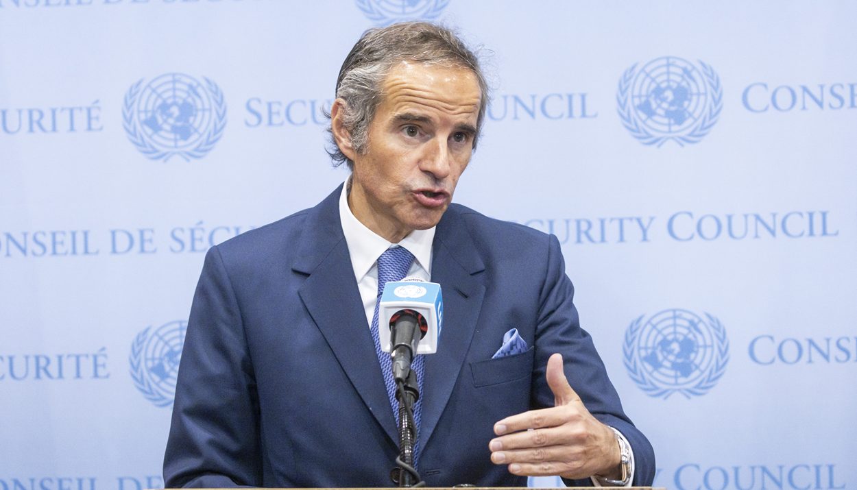 Ραφαέλ Γκρόσι © EPA/JUSTIN LANE