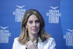 Η Γενική Διευθύντρια της FuelsEurope στο Βέλγιο Λιάνα Γούτα © ΑΠΕ-ΜΠΕ/ΧΑΣΙΑΛΗΣ ΒΑΪΟΣ