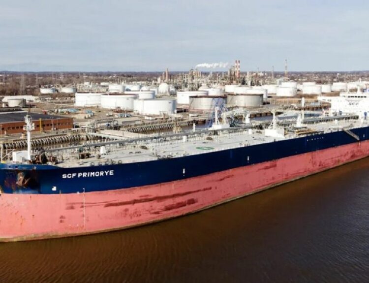 Το ρωσικό δεξαμενόπλοιο SCF Primorye © marinetraffic.com
