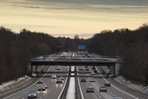 Αυτοκινητόδρομος, Γερμανία © EPA/LUKAS BARTH-TUTTAS