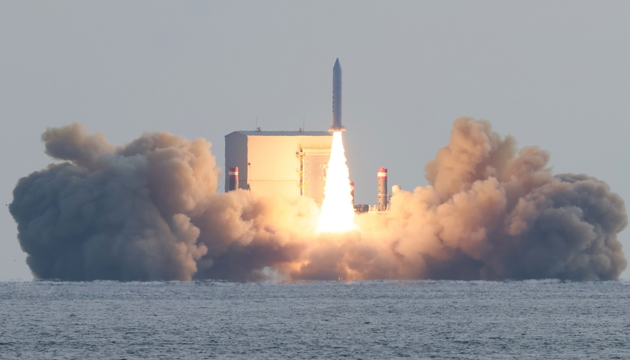 Δορυφόρος, Νότια Κορέα © EPA/YONHAP SOUTH KOREA OUT