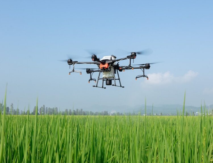 Drone στο χωράφι ©pixabay