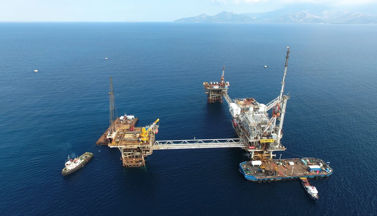 Δέσμευση Διοξειδίου του Άνθρακα στον πρίνο ©https://www.energean.com/operations/greece/prinos-co2/