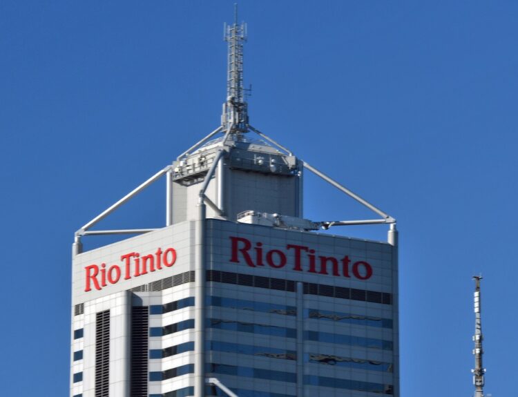 Rio Tinto © EPA/MICK TSIKAS AUSTRALIA AND NEW ZEALAND OUT