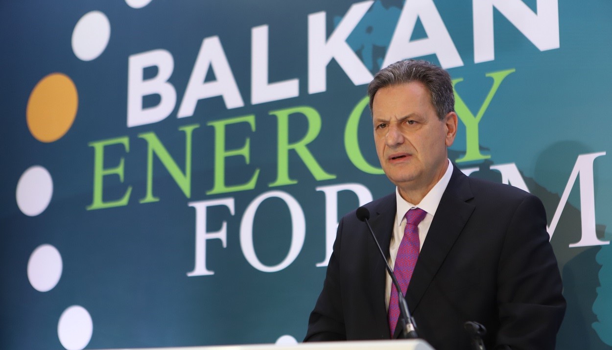 Ο κ. Σκυλακάκης στο Balkan Energy Forum © ΑΠΕ-ΜΠΕ/ΑΠΕ-ΜΠΕ/ΔΗΜΗΤΡΗΣ ΣΤΡΑΒΟΥ