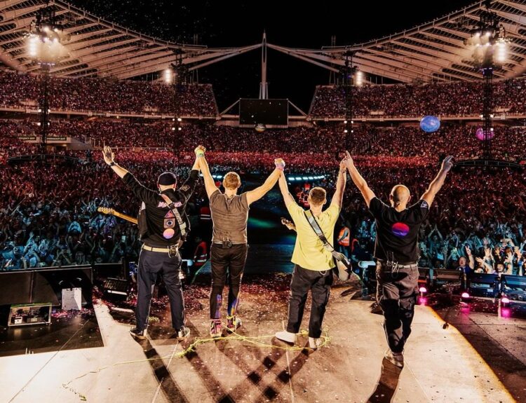 Coldplay, ΟΑΚΑ ©https://www.facebook.com/coldplay?locale=el_GR/ @annaleemedia