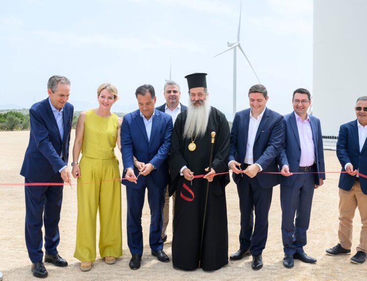 Τα εγκαίνια του δεύτερου αιολικού πάρκου της EDPR στη Μαλεσίνα Φθιώτιδας © EDPR 