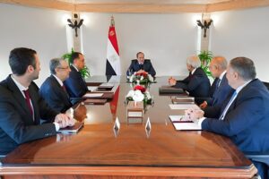 Με τον Αμπντέλ Φατάχ Αλ Σισί συναντήθηκε ο Δημήτρης Κοπελούζος ©elicagroup