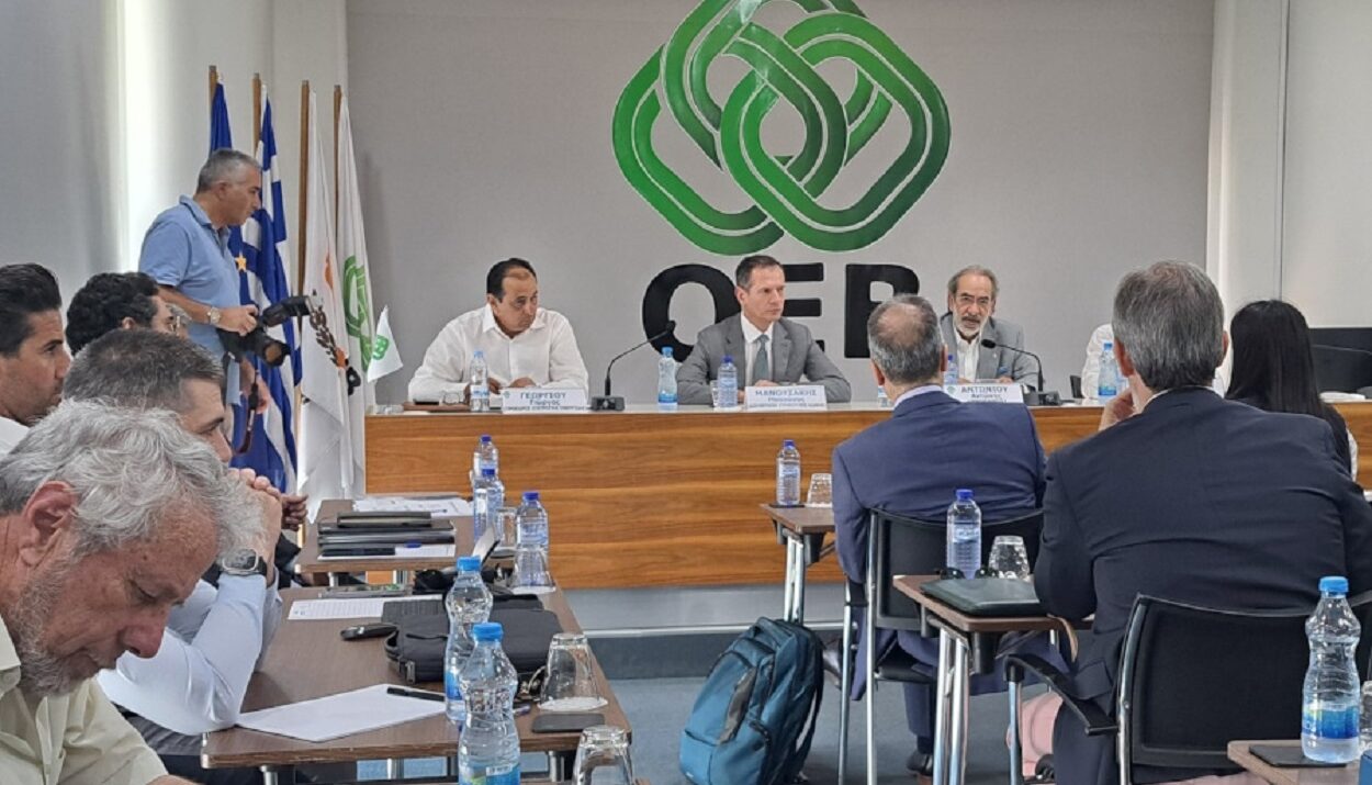 ΑΔΜΗΕ, ΟΕΒ ©https://www.oeb.org.cy/o-admie-stin-oev-gia-to-ergo-ilektrikis-diasyndesis-great-sea-interconnector/