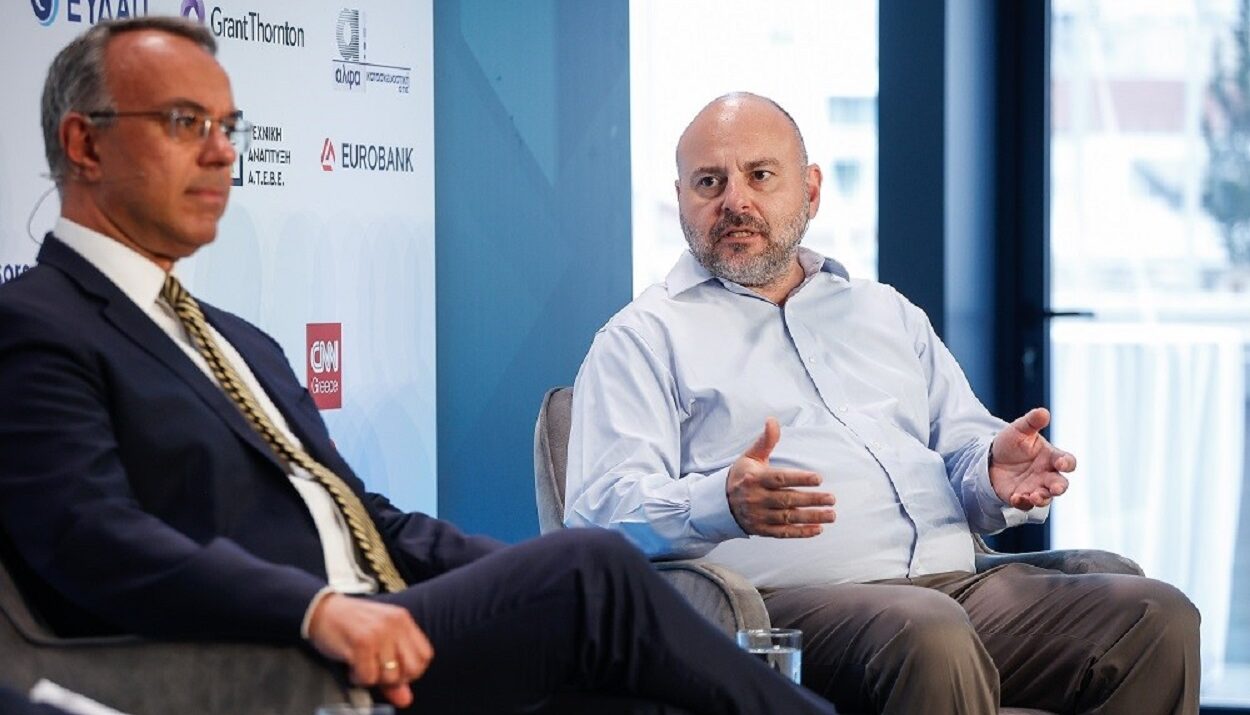 Στασινός, Σταϊκούρας, «Redefining the Future Horizons: Σχεδιάζοντας τις βιώσιμες στρατηγικές του αύριο» ©ΤΜΕΔΕ