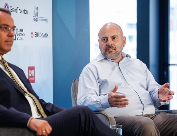 Στασινός, Σταϊκούρας, «Redefining the Future Horizons: Σχεδιάζοντας τις βιώσιμες στρατηγικές του αύριο» ©ΤΜΕΔΕ