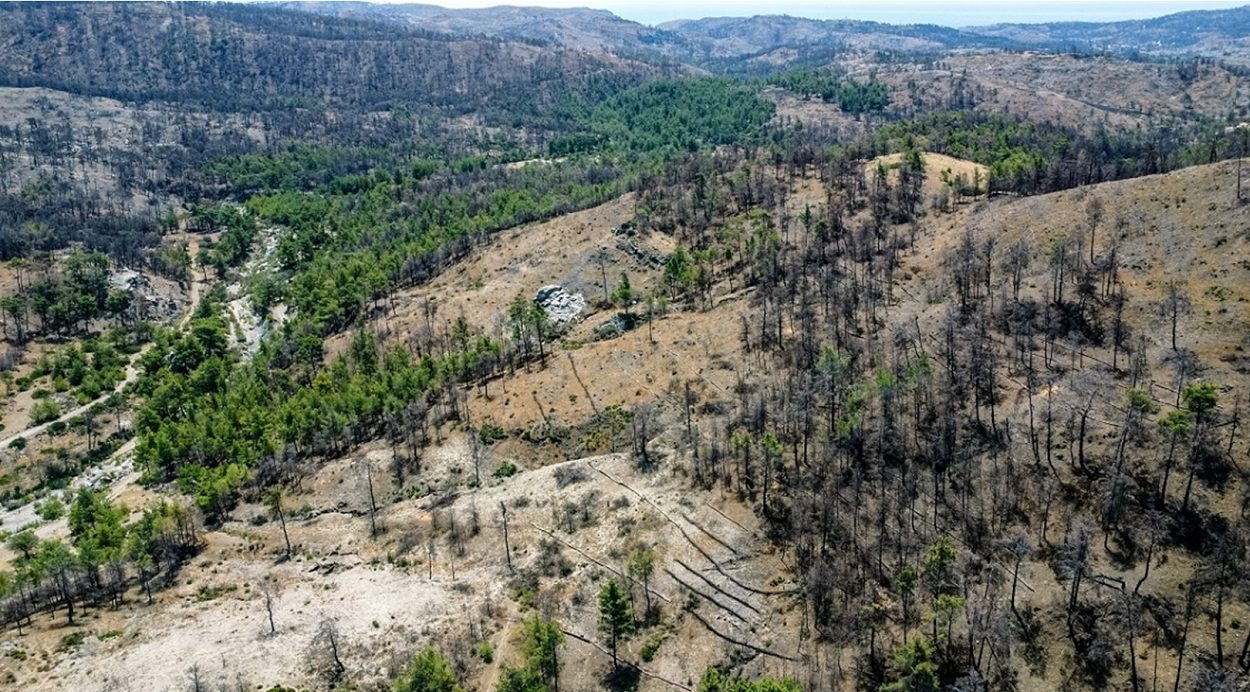 Έργο αποκατάστασης στη Ρόδο © Nova