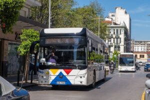 Ηλεκτρικά λεωφορεία © ΑΠΕ-ΜΠΕ/ΑΠΕ-ΜΠΕ/ΝΙΚΟΣ ΑΡΒΑΝΙΤΙΔΗΣ