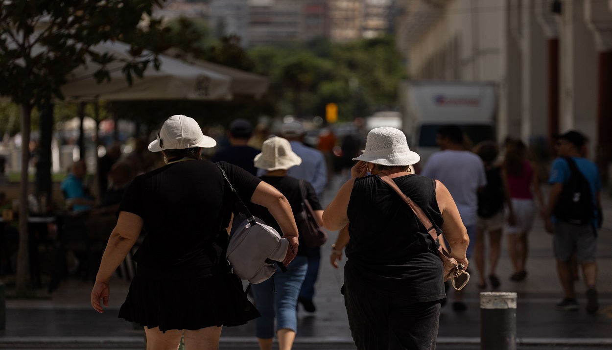 Καύσωνας, Θεσσαλονίκη © ΑΠΕ-ΜΠΕ/ΑΠΕ-ΜΠΕ/ΑΧΙΛΛΕΑΣ ΧΗΡΑΣ