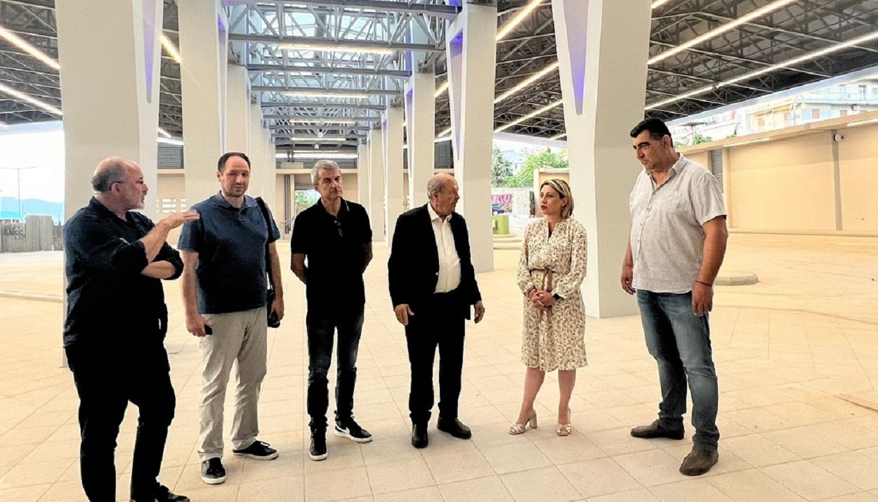 Επίσκεψη Υφυπουργού Υποδομών και Μεταφορών Χριστίνας Αλεξοπούλου στις νέες εγκαταστάσεις του ΚΤΕΛ ΑΧΑΙΑΣ © ΔΤ