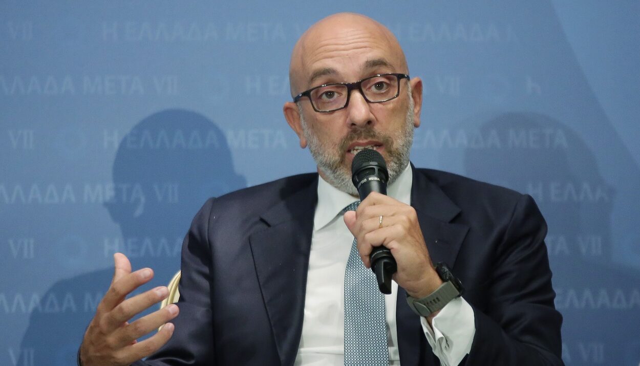 Ο Δημήτρης Κουτσόπουλος, Πρόεδρος και Διευθύνων Σύμβουλος, DELOITTE, ©ΑΠΕ-ΜΠΕ/ΚΥΚΛΟΣ ΙΔΕΩΝ/ΒΑΪΟΣ ΧΑΣΙΑΛΗΣ