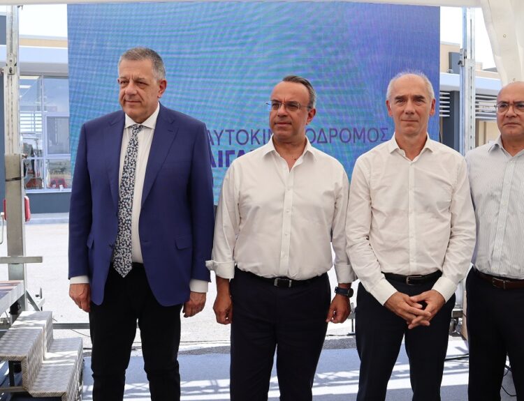 Σταϊκόύρας- Ταχιάος ©ΔΤ/ Υπουργείο Υποδομών και Μεταφορών