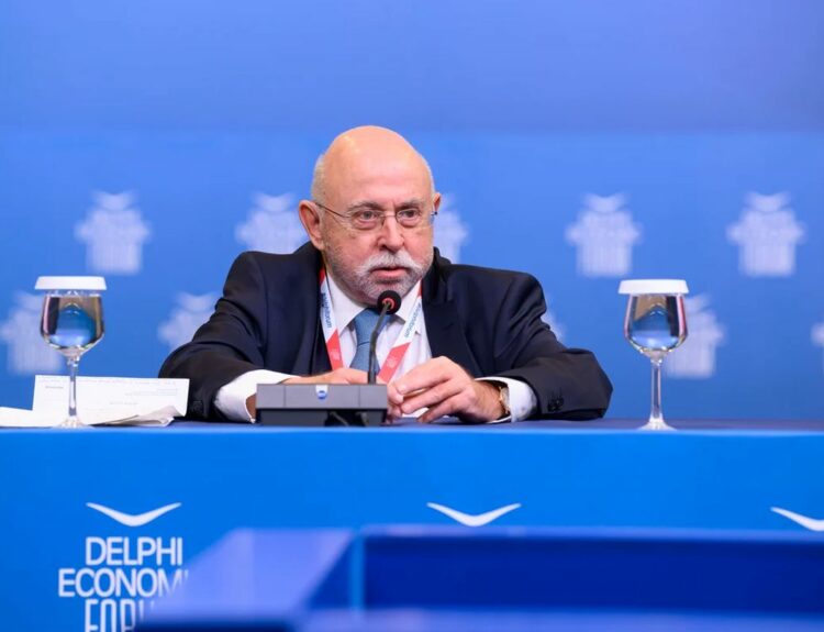 O Αντιπρόεδρος και CEO της METKA ATE, κ. Ντίνος Μπενρουμπή © Delphi Economic Forum