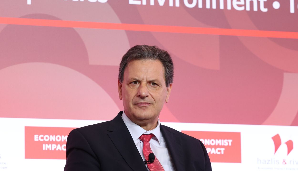 στο 28ο ετήσιο συνέδριο «Economist Government Roundtable» © Economist Impact / Hazlis Photos