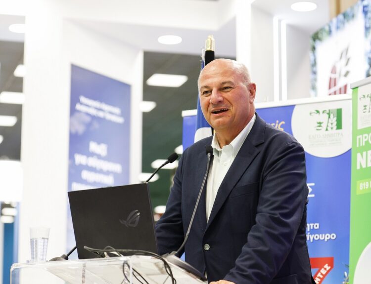 Ο υπουργός Αγροτικής Ανάπτυξης και Τροφίμων Κώστας Τσιάρας © ΑΠΕ-ΜΠΕ/ΑΠΕ-ΜΠΕ/ΑΧΙΛΛΕΑΣ ΧΗΡΑΣ