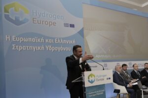 Ο Γιώργος Χατζημαρκάκης, διευθύνων σύμβουλος της Ευρωπαϊκής Ένωσης Υδρογόνου (HydrogenEurope) © ΑΠΕ-ΜΠΕ/ΑΠΕ-ΜΠΕ/ΚΩΣΤΑΣ ΤΣΙΡΩΝΗΣ