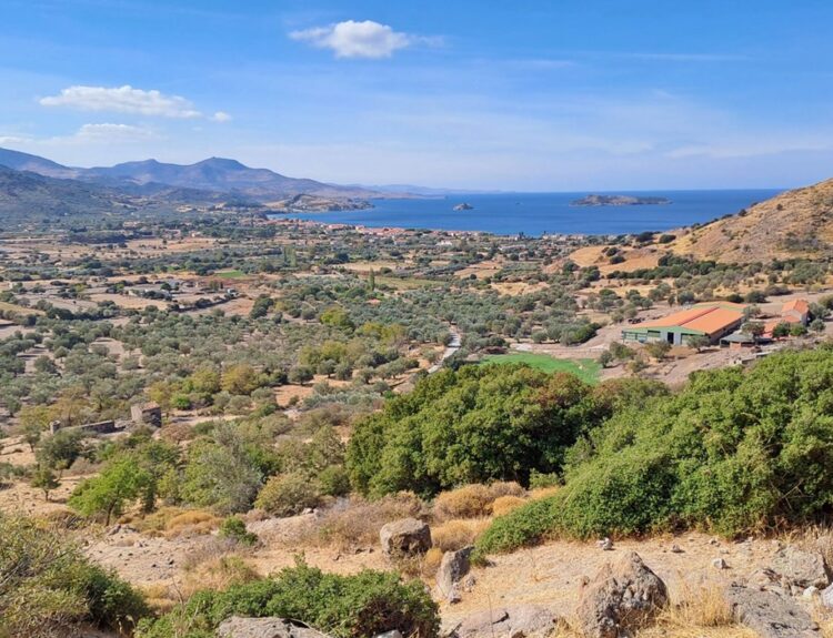 Το νησί της Λέσβου © George Tsifoutidis / LinkedIn