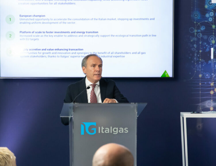 O διευθύνων σύμβουλος της Italgas, Paolo Gallo © Italgas