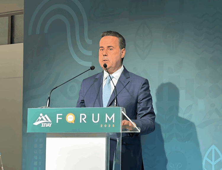 Ο Σταύρος Παπασταύρου στο 4ο Forum ΣΠΑΥ για την προστασία του Υμηττού © ΥΠΕΝ