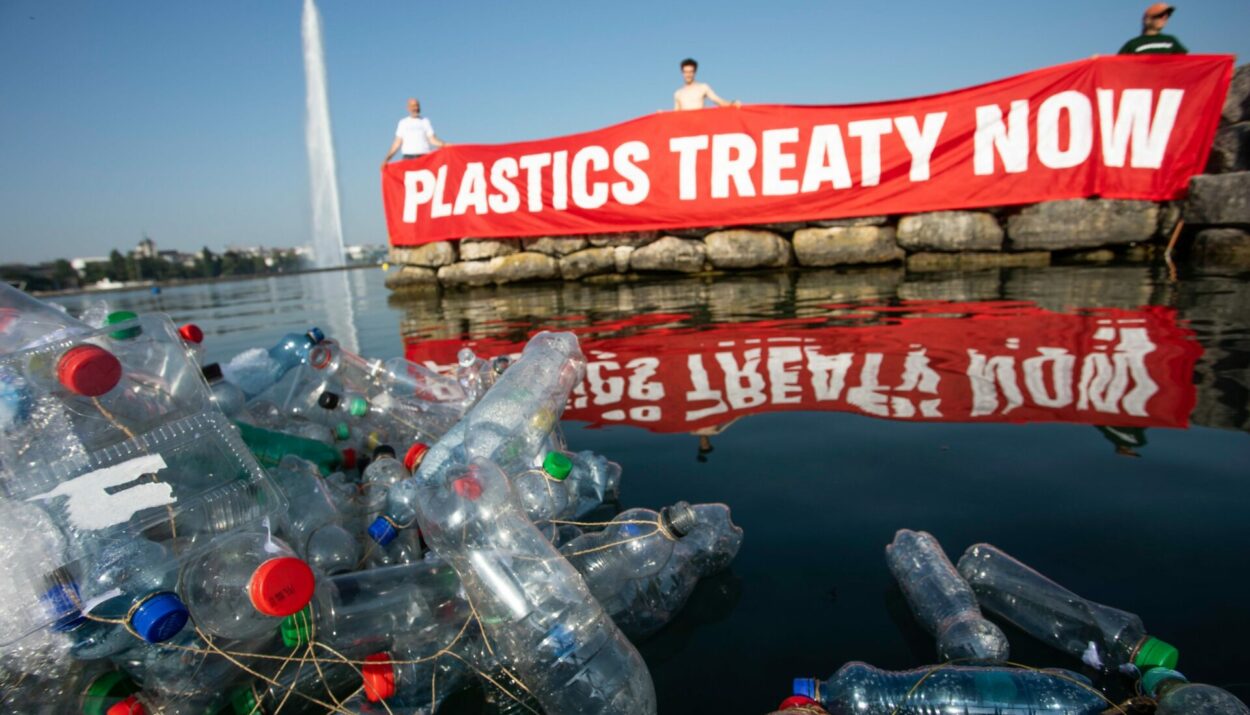 Παρουσία της Greenpeace στις διαπραγματεύσεις του ΟΗΕ για τα Πλαστικά © Greenpeace