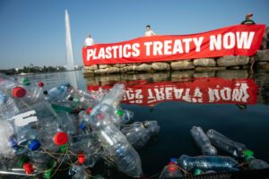 Παρουσία της Greenpeace στις διαπραγματεύσεις του ΟΗΕ για τα Πλαστικά © Greenpeace