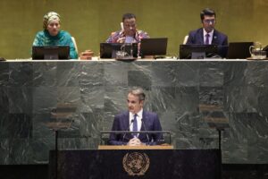 Ο ΚΥΡΙΑΚΟΣ ΜΗΤΣΟΤΑΚΗΣ ΣΤΟΝ ΟΗΕ