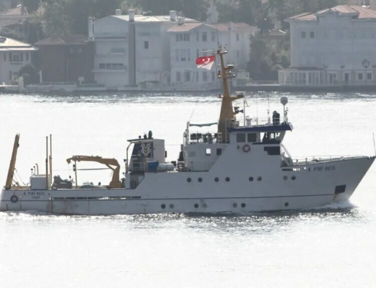 Πίρι Ρέις τουρκικό πλοίο navtex ©marinetraffic.com