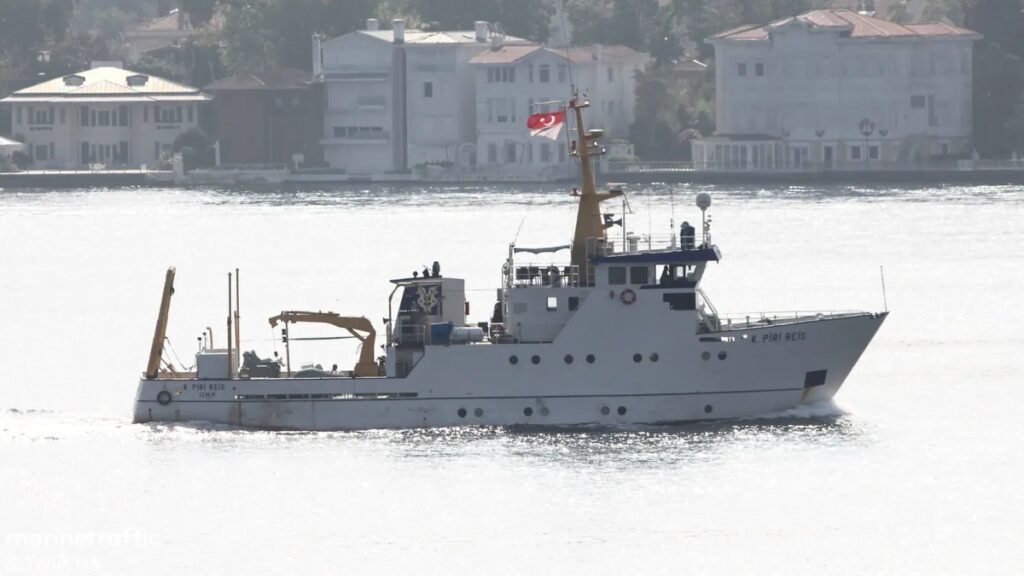 Πίρι Ρέις τουρκικό πλοίο navtex ©marinetraffic.com
