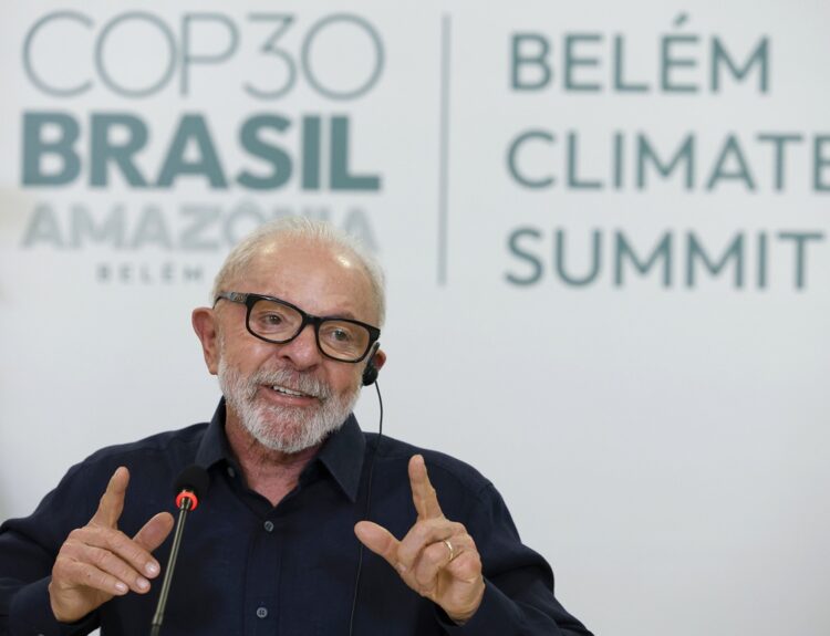 Ο ΠΡΟΕΔΡΟΣ ΤΗΣ ΒΡΑΖΙΛΙΑΣ, ΛΟΥΛΑ ΝΤΑ ΣΙΛΒΑ , ΣΤΗΝ COP30