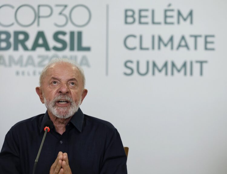 Ο ΠΡΟΕΔΡΟΣ ΤΗΣ ΒΡΑΖΙΛΙΑΣ, ΛΟΥΛΑ ΝΤΑ ΣΙΛΒΑ , ΣΤΗΝ COP30