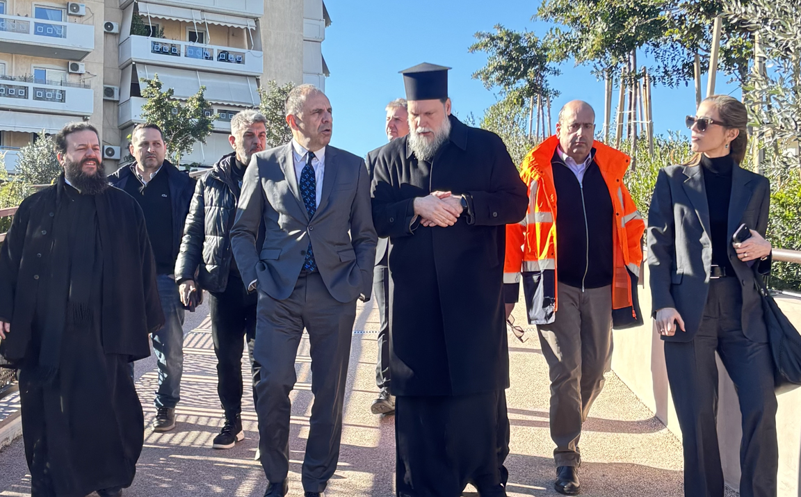 Επίσκεψη του Υπουργού Εξωτερικών κ. Γεραπετρίτη στο «Ιωνικό Κέντρο» της Ι.Μ. Νέας Ιωνίας © www.nif.gr