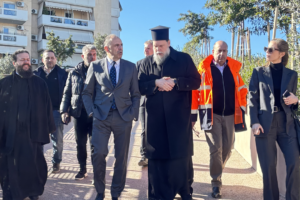 Επίσκεψη του Υπουργού Εξωτερικών κ. Γεραπετρίτη στο «Ιωνικό Κέντρο» της Ι.Μ. Νέας Ιωνίας © www.nif.gr