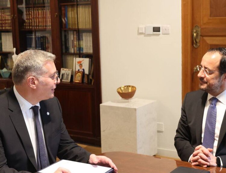 Συνάντηση με τον Αιγύπτιο Υπουργό Πετρελαίου Karim Badawi είχε ο Νίκος Χριστοδουλίδης © LinkedIn/President of the Republic of Cyprus