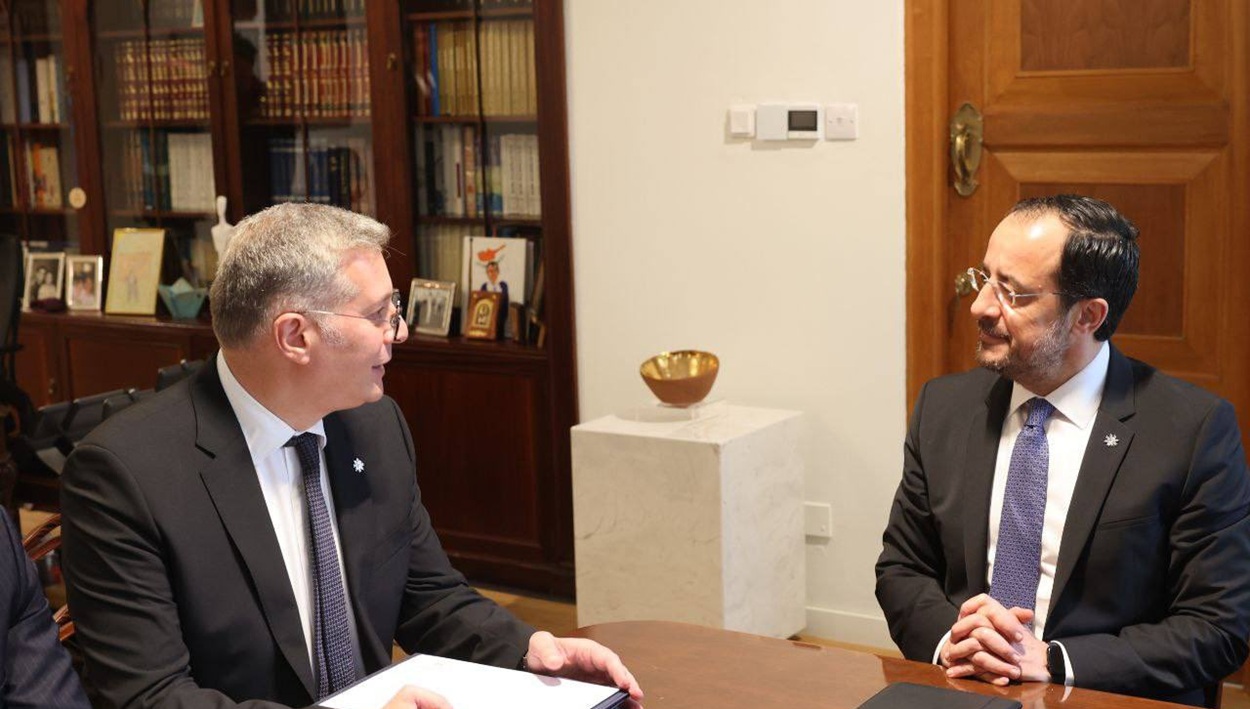 Συνάντηση με τον Αιγύπτιο Υπουργό Πετρελαίου Karim Badawi είχε ο Νίκος Χριστοδουλίδης © LinkedIn/President of the Republic of Cyprus