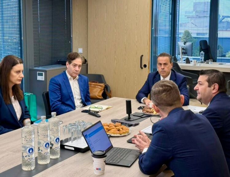 Επίσκεψη του Υπουργού Περιβάλλοντος και Ενέργειας κ. Σταύρου Παπασταύρου στην Εταιρεία Ύδρευσης και Αποχέτευσης Θεσσαλονίκης © ΥΠΕΝ