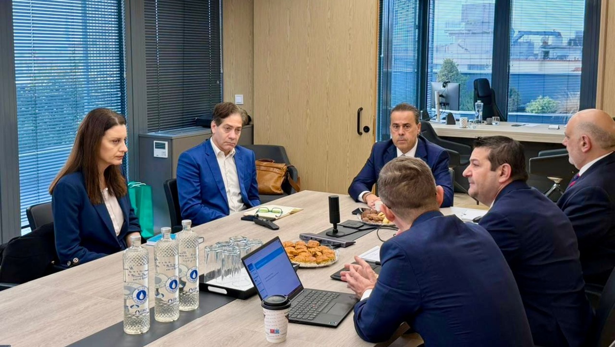 Επίσκεψη του Υπουργού Περιβάλλοντος και Ενέργειας κ. Σταύρου Παπασταύρου στην Εταιρεία Ύδρευσης και Αποχέτευσης Θεσσαλονίκης © ΥΠΕΝ