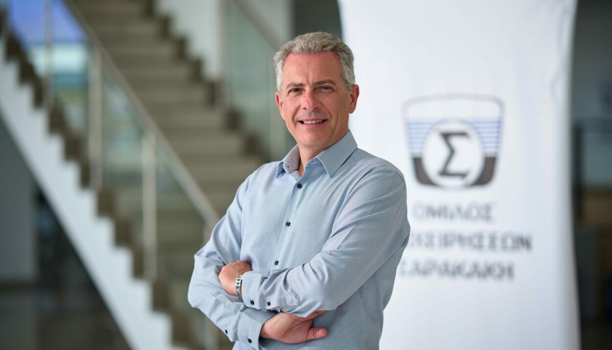 Ο Φίλιππος Μενάγιας, Διευθυντής Περιβαλλοντικών Υπηρεσιών και Δημόσιων Λύσεων του Ομίλου Επιχειρήσεων Σαρακάκη