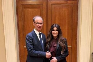 Συνάντηση με τον πρωθυπουργό της Σερβίας, Τζούρο Ματσούτ (Djuro Macut), είχε η πρέσβειρα των ΗΠΑ, Κίμπερλι Γκίλφοϊλ © Ambassador Kimberly Guilfoyle/X