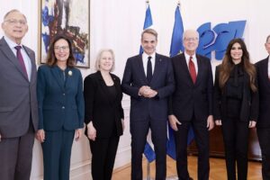 συνάντηση του Πρωθυπουργού Κυριάκου Μητσοτάκη με αντιπροσωπεία του Κογκρέσου των ΗΠΑ © ΔΤ