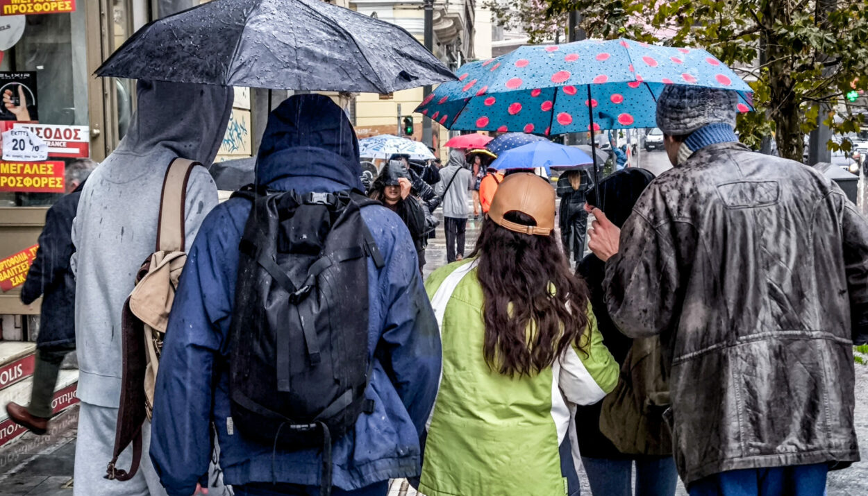 ΒΡΟΧΗ, ΚΑΚΟΚΑΙΡΙΑ ΣΤΗΝ ΑΘΗΝΑ