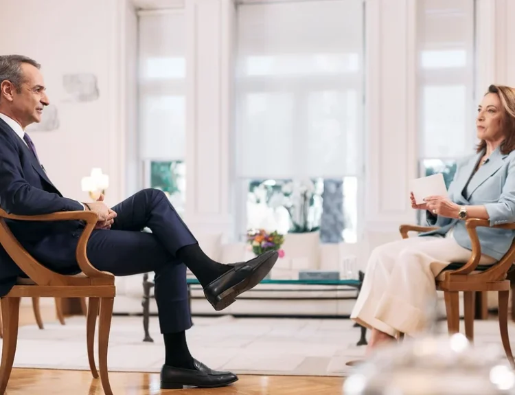 Συνέντευξη του Κυριάκου Μητσοτάκη στο iefimerida και τη Σοφία Γιαννακά © iefimerida