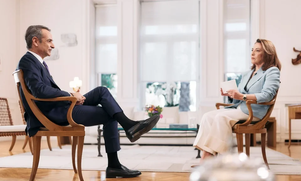 Συνέντευξη του Κυριάκου Μητσοτάκη στο iefimerida και τη Σοφία Γιαννακά © iefimerida