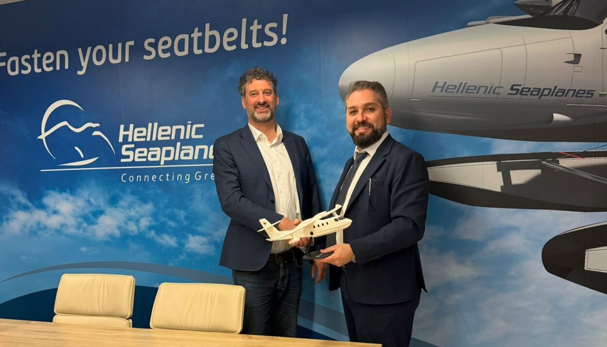 Hellenic Seaplanes – NOEMI: Συμφωνία έως 80 εκατ. ευρώ για την ανάπτυξη ηλεκτρικών υδροπλάνων στην Ελλάδα © ΔΤ